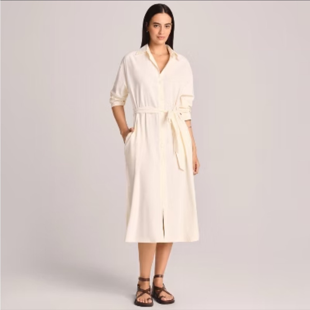 VITAMIN A Playa Shirt Dress Cover-up